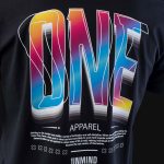 Herren T-Shirt schwarz - Spectrum One - 04