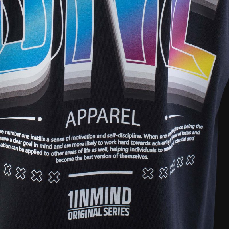 Herren T-Shirt schwarz - Spectrum One - 05