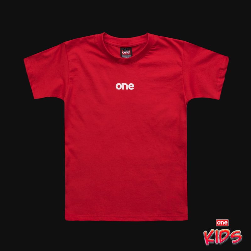Rotes T-Shirt Classic für Kinder - Hustle - 02