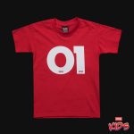 Rotes T-Shirt Classic für Kinder - O1 Tech