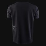 Schwarz Oversized T-Shirt mit Eingrifftaschen - Classic Black - 03
