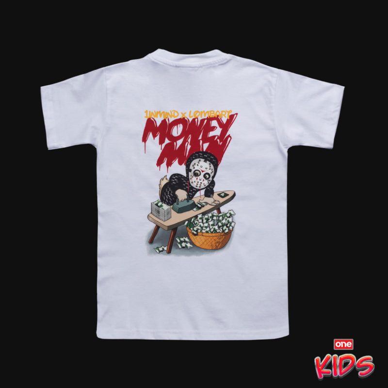 Weißes T-Shirt Classic für Kinder - Money Man