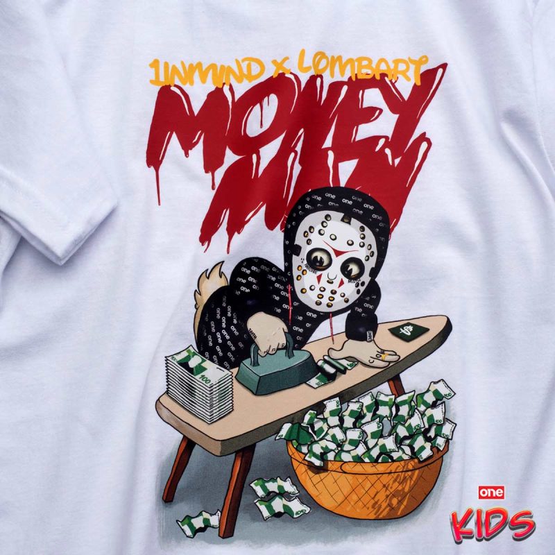 Weißes T-Shirt Classic für Kinder - Money Man - 04