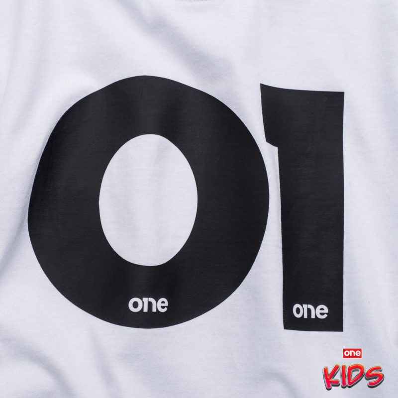 Weißes T-Shirt Classic für Kinder - O1 Tech - 03
