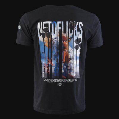 Herren T-Shirt schwarz - Netoflicks