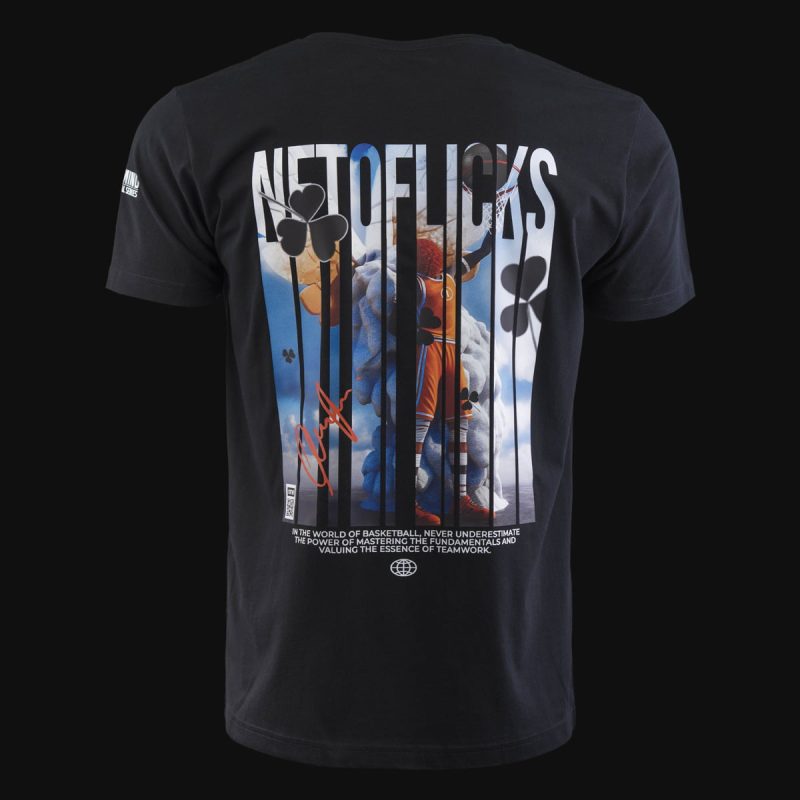 Herren T-Shirt schwarz - Netoflicks