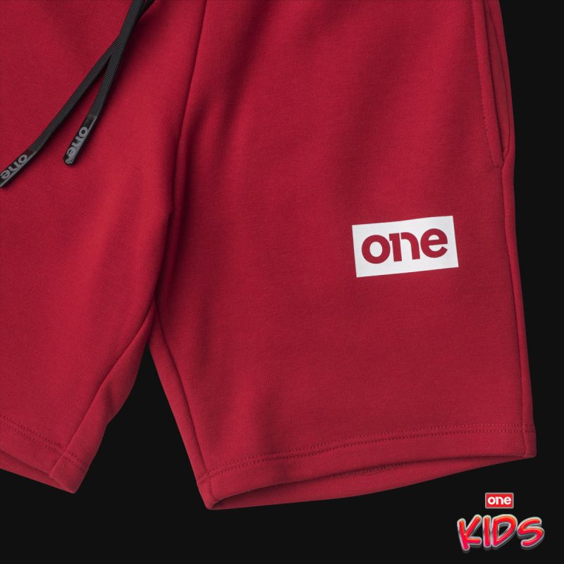 Rote Kinder Shorts - Classic One - 03