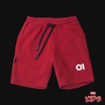 Rote Kinder Shorts - O1 Tech