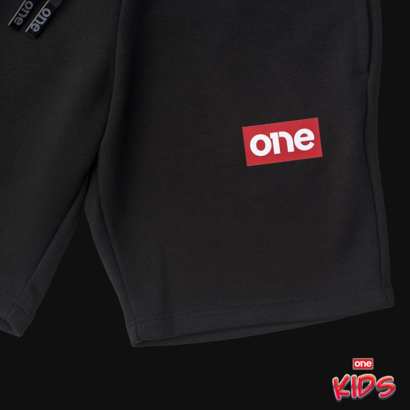 Schwarz Kinder Shorts - Classic One - 03