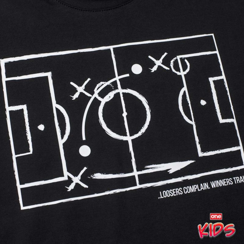 Schwarzes T-Shirt Classic für Kinder - Tactics - 03