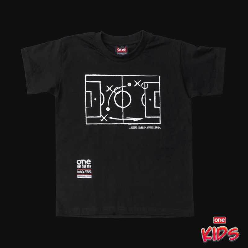 Schwarzes T-Shirt Classic für Kinder - Tactics - 02