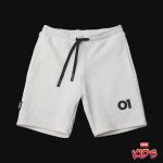 Weiße Kinder Shorts - O1 Tech White