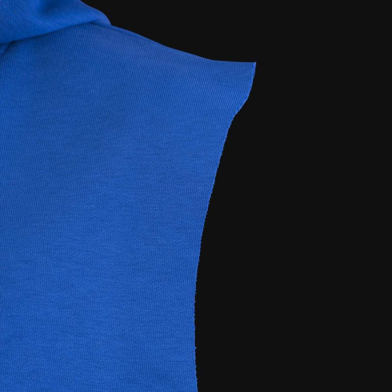 Blaues ärmelloses Herren Sweatshirt - Royal One - 04