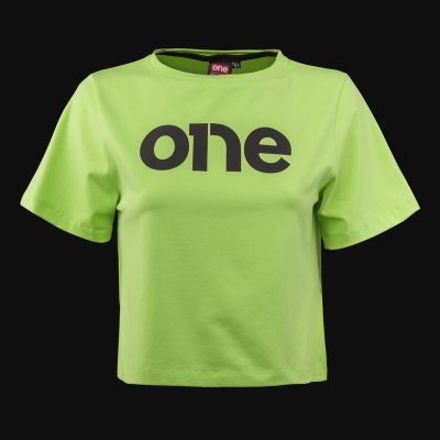 Grünes kurzes Damen T-shirt - Lemon Green