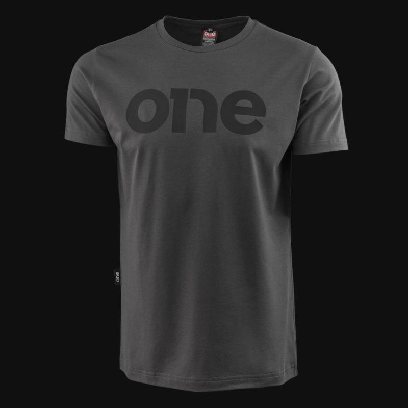 Herren T-Shirt grau - Grafit One - 02