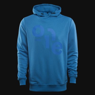 Blaues Herren Hoodie - Blue One