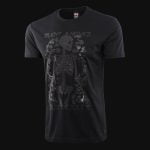 Herren T-Shirt schwarz – Silent Moves - 02
