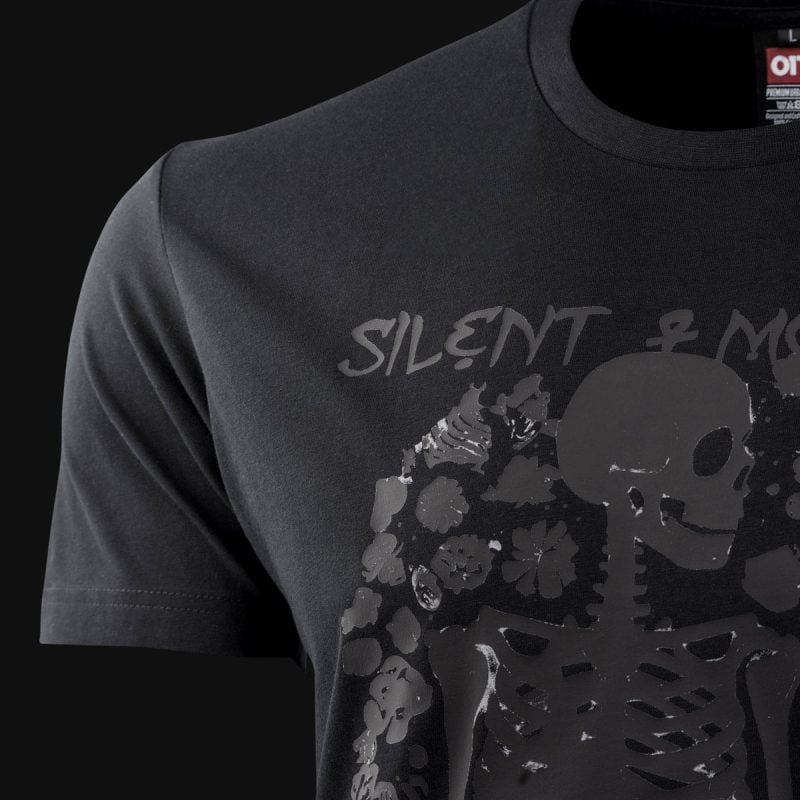 Herren T-Shirt schwarz – Silent Moves - 03