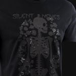 Herren T-Shirt schwarz – Silent Moves - 04