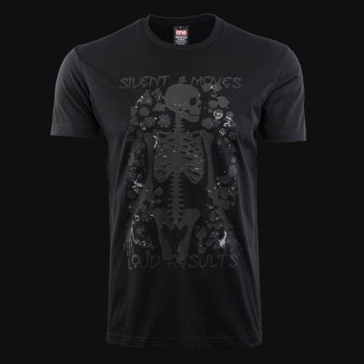 Herren T-Shirt schwarz – Silent Moves
