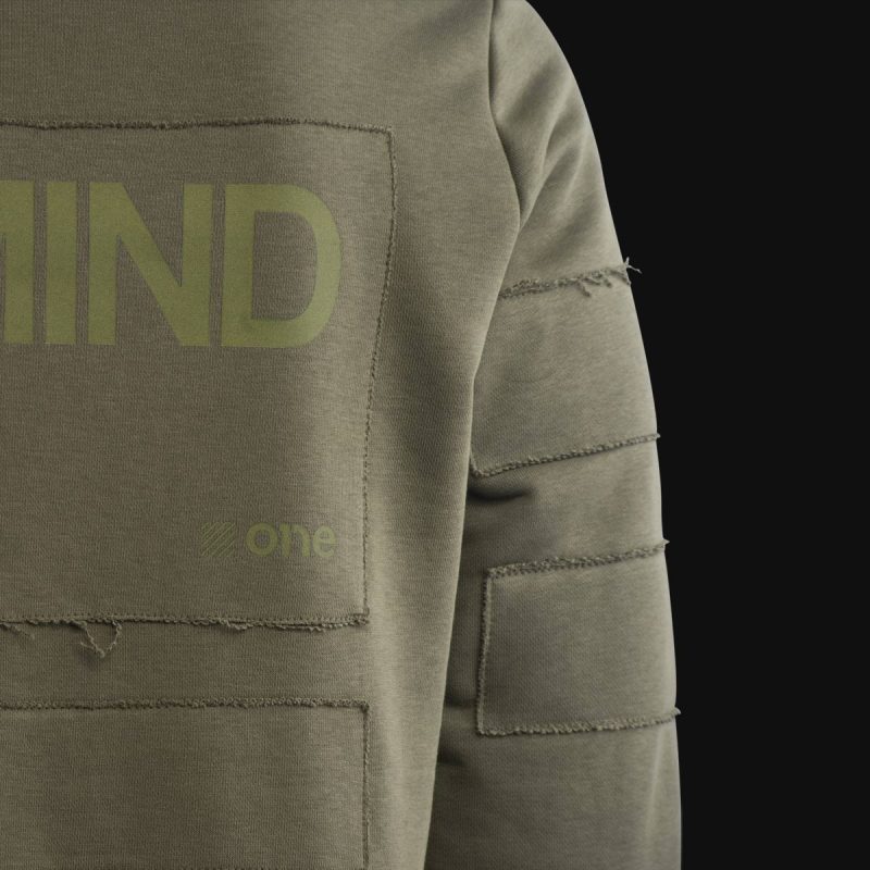 Khaki Herren Sweatshirt - Vanguard V.02 - 06