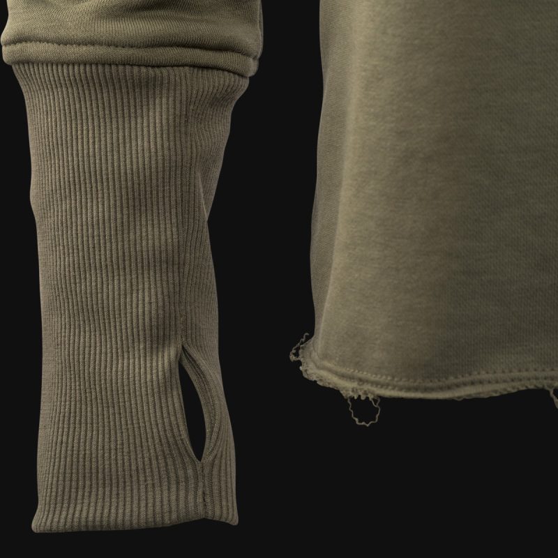 Khaki Herren Sweatshirt - Vanguard V.02 - 04