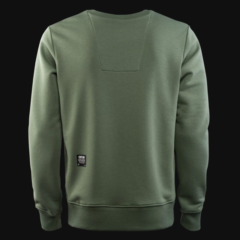 Opalgrünes Herren Sweatshirt - Sage One - 03
