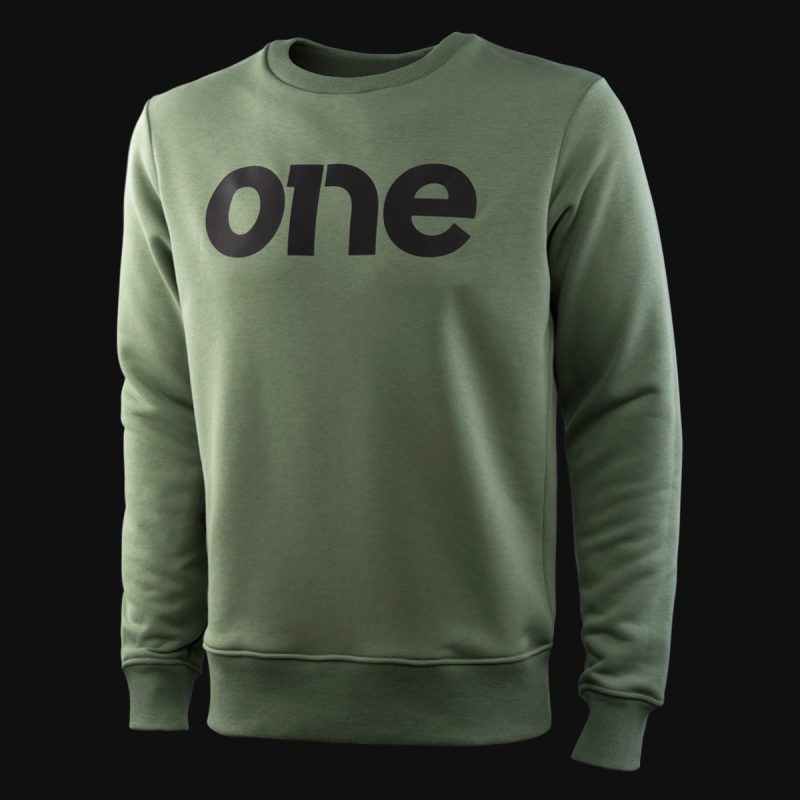 Opalgrünes Herren Sweatshirt - Sage One - 02