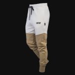 Zweifarbige Herren Jogginghose - Natural One - 02