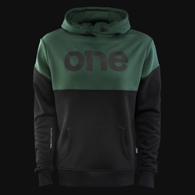 Zweifarbiges Herren Hoodie - Midnight Forest Duo