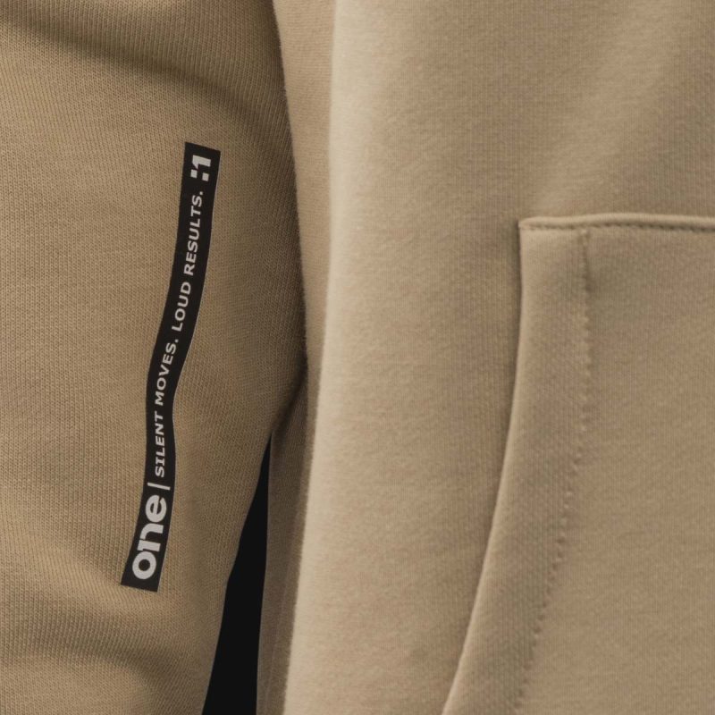 Zweifarbiges Herren Hoodie - Neutral One - 05