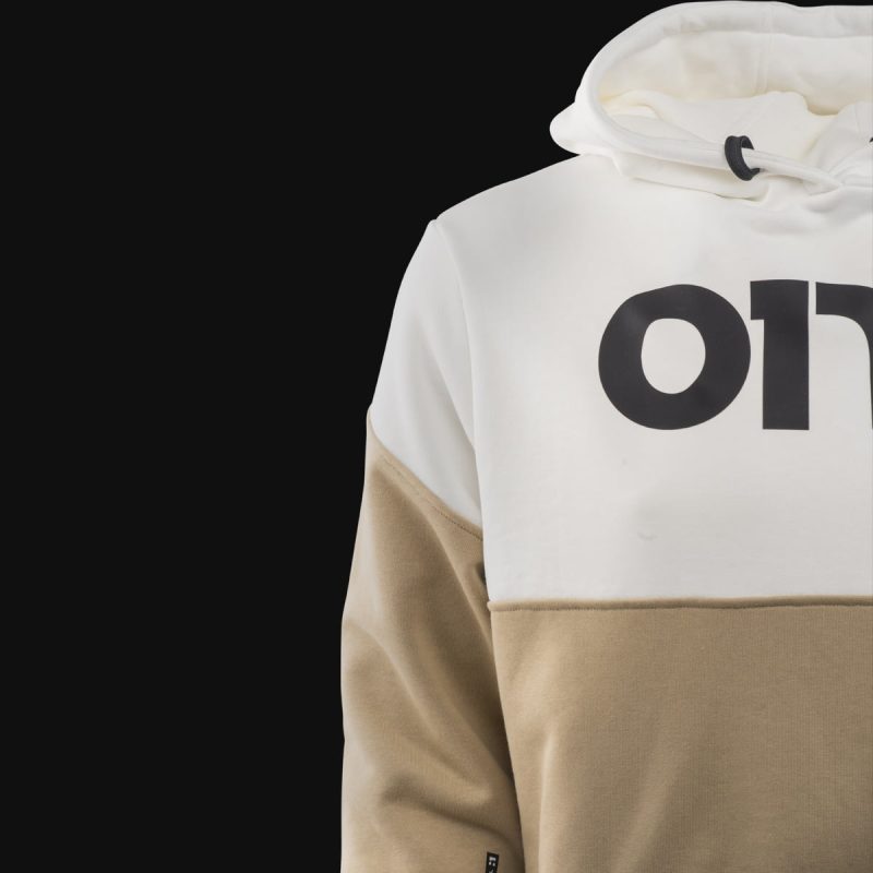 Zweifarbiges Herren Hoodie - Neutral One - 04