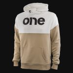 Zweifarbiges Herren Hoodie - Neutral One - 02