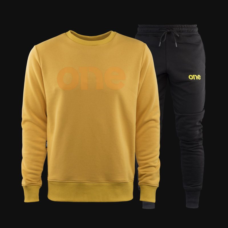 Herren Freizeitsanzug - Mustard One