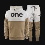 Herren Sportanzug Zweifarbig - Neutral One