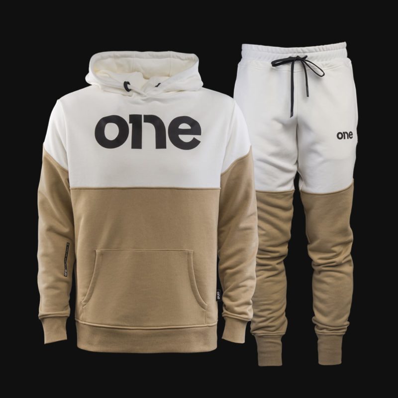Herren Sportanzug Zweifarbig - Neutral One
