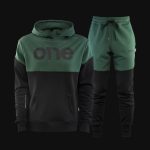 Herren Sportanzug Zweifarbig - Midnight Forest Duo