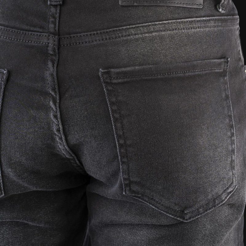Schwarze Herrenjeans - Noir Threads - 03