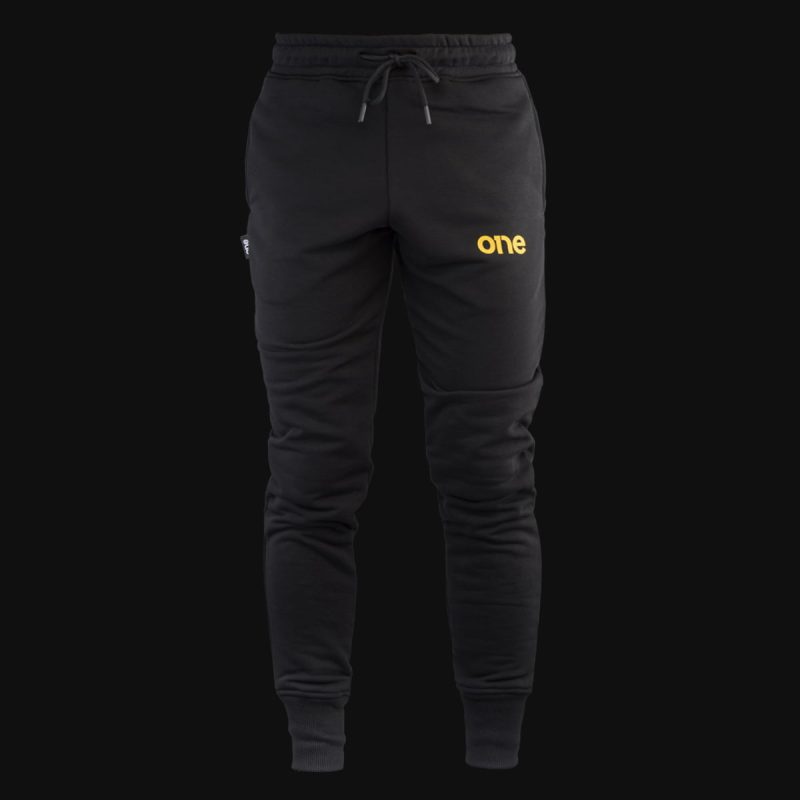 Herren Jogginghose Schwarz - Mustard One