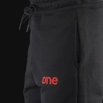 Herren Jogginghose Schwarz - Red One - 04