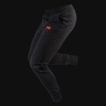 Herren Jogginghose Schwarz - Red One - 02