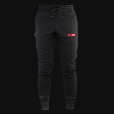 Herren Jogginghose Schwarz - Red One