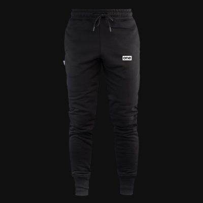 Herren Jogginghose Schwarz - White Classics