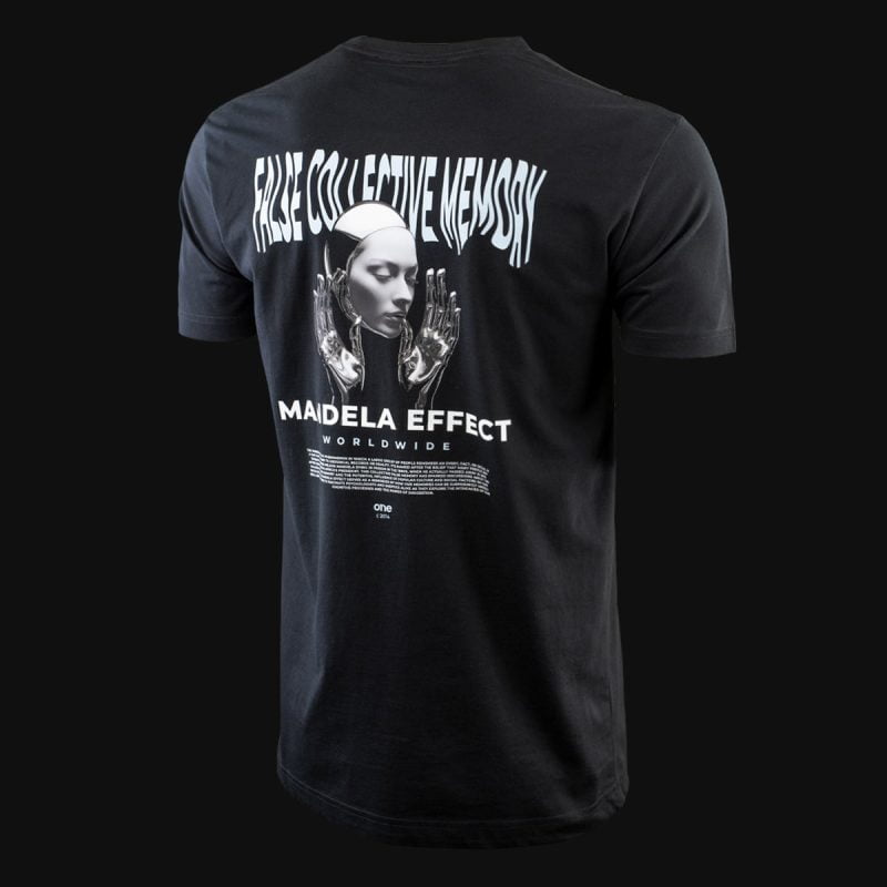 Herren T-Shirt schwarz – Quantum Shift - 03