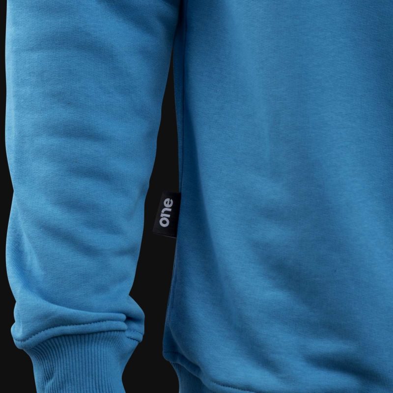 Blaues Herren-Kapuzensweatshirt – Polar One - 04