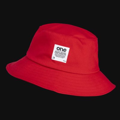 Herren stoffhut rot - Classic Red