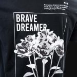Herren T-Shirt schwarz - Brave Dreamer - 07