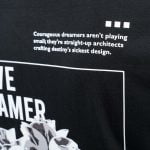 Herren T-Shirt schwarz - Brave Dreamer - 08