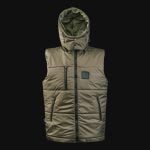 Beige Herrenweste mit Kapuze – O1 Troops - 02