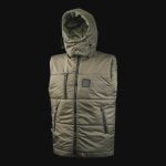 Beige Herrenweste mit Kapuze – O1 Troops - 04